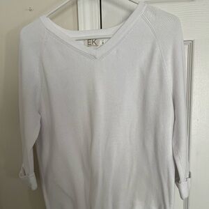 Edinburgh Knitwear v neck sweater. Size medium